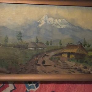 Painting by E. Moncazin